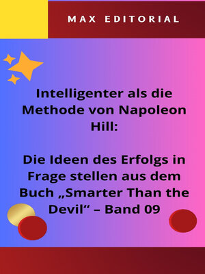 cover image of Intelligenter als die Methode von Napoleon Hill
